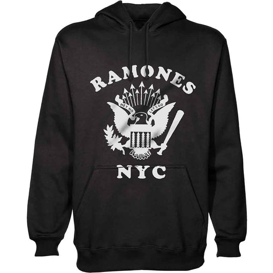 Ramones | Retro Eagle New York City - Sweatshirt Black