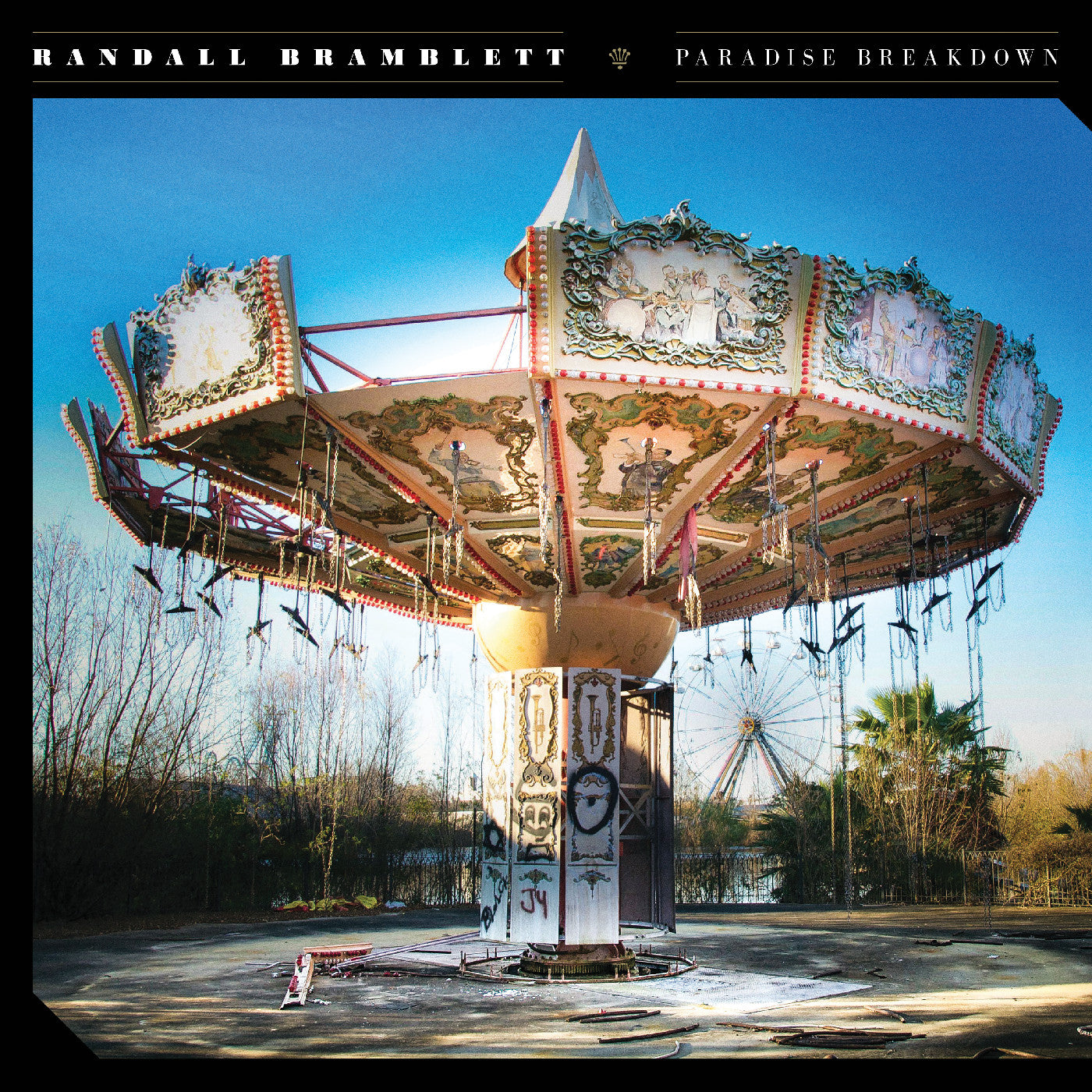 Randall Bramblett | Paradise Breakdown [SIGNED] (BLUE VINYL) - Vinyl