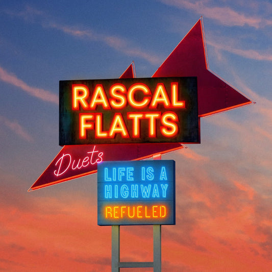 Rascal Flatts | Life Is A Highway: Refueled Duets (Blue Vinyl) - Vinyl