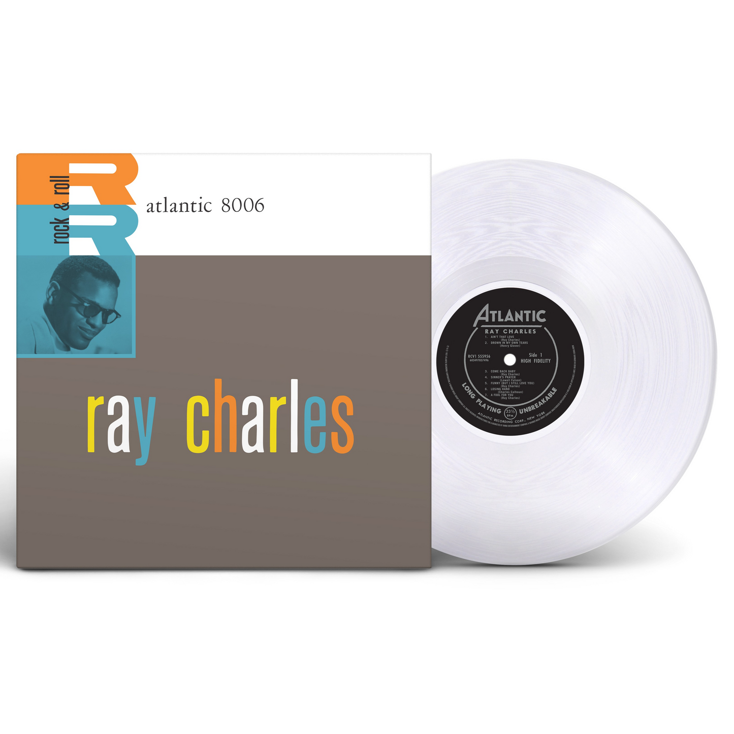 Ray Charles | Ray Charles (Mono) (Limited Edition, Crystal Clear Colored Vinyl) - Vinyl