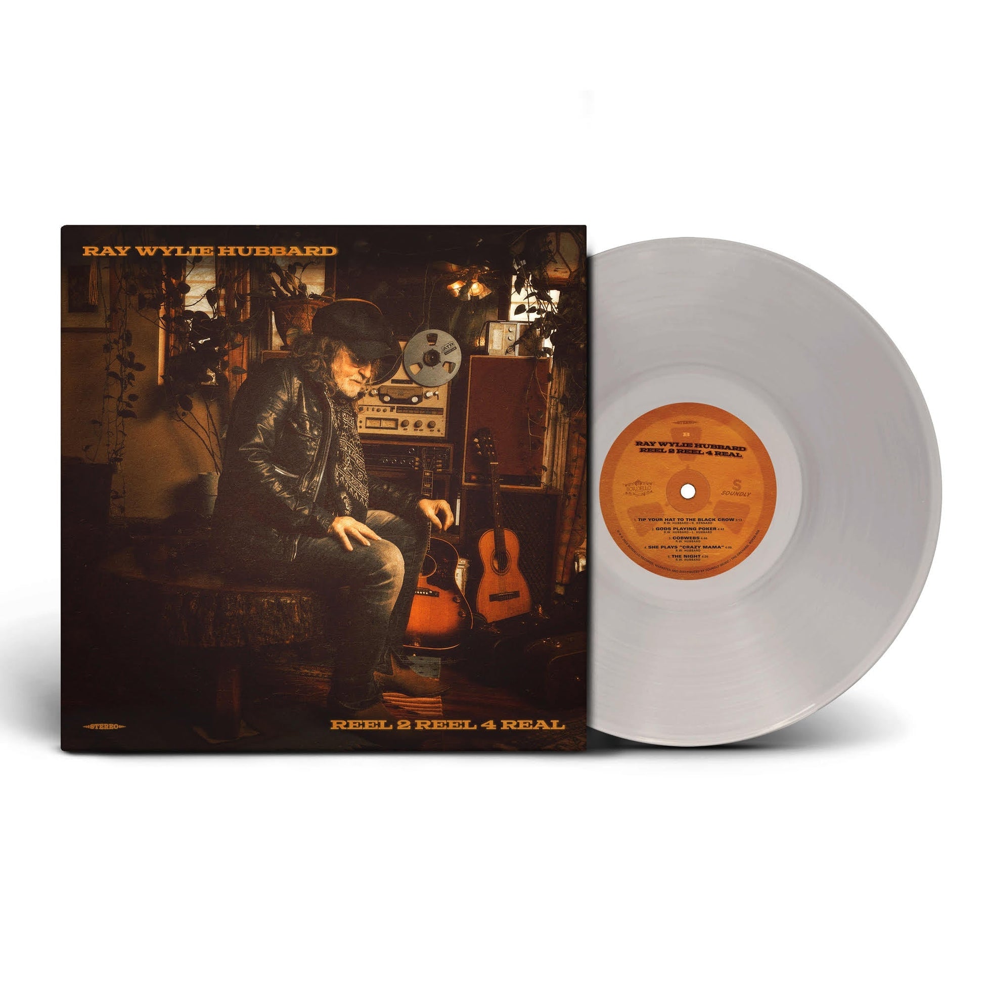Ray Wylie Hubbard | Reel 2 Reel 4 Real (Indie Exclusive) [Gray Vinyl] - Vinyl
