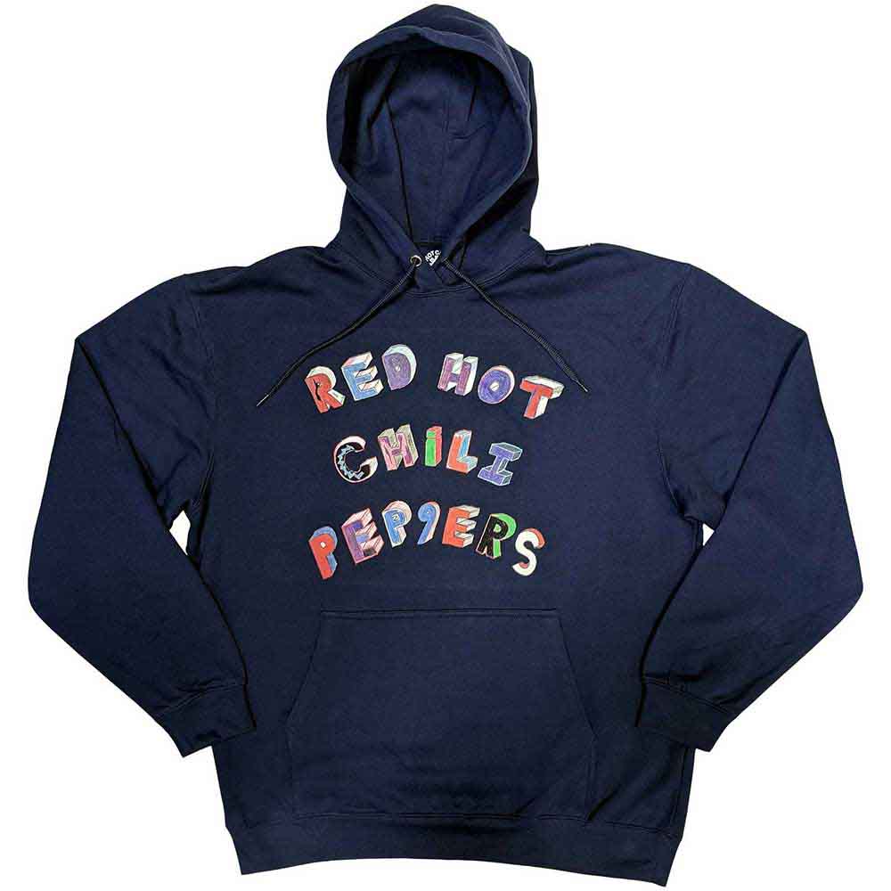 RED HOT CHILI PEPPERS | Colourful Letters - Sweatshirt Blue