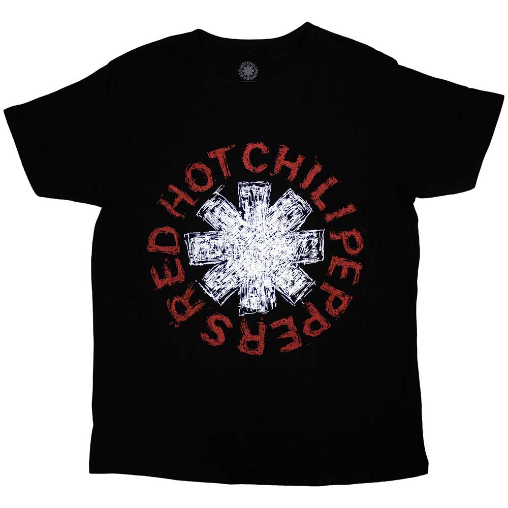RED HOT CHILI PEPPERS | Scribble Asterisk - T-Shirt Black