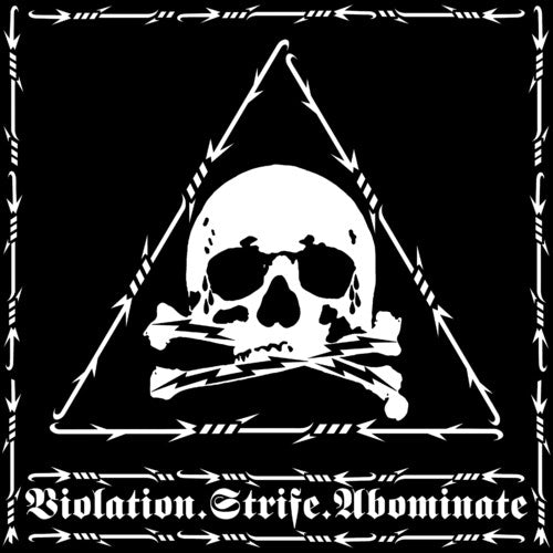 Revenge Violation.Strife.Abominate (Limited) [Silver & Black Marbled Vinyl]
