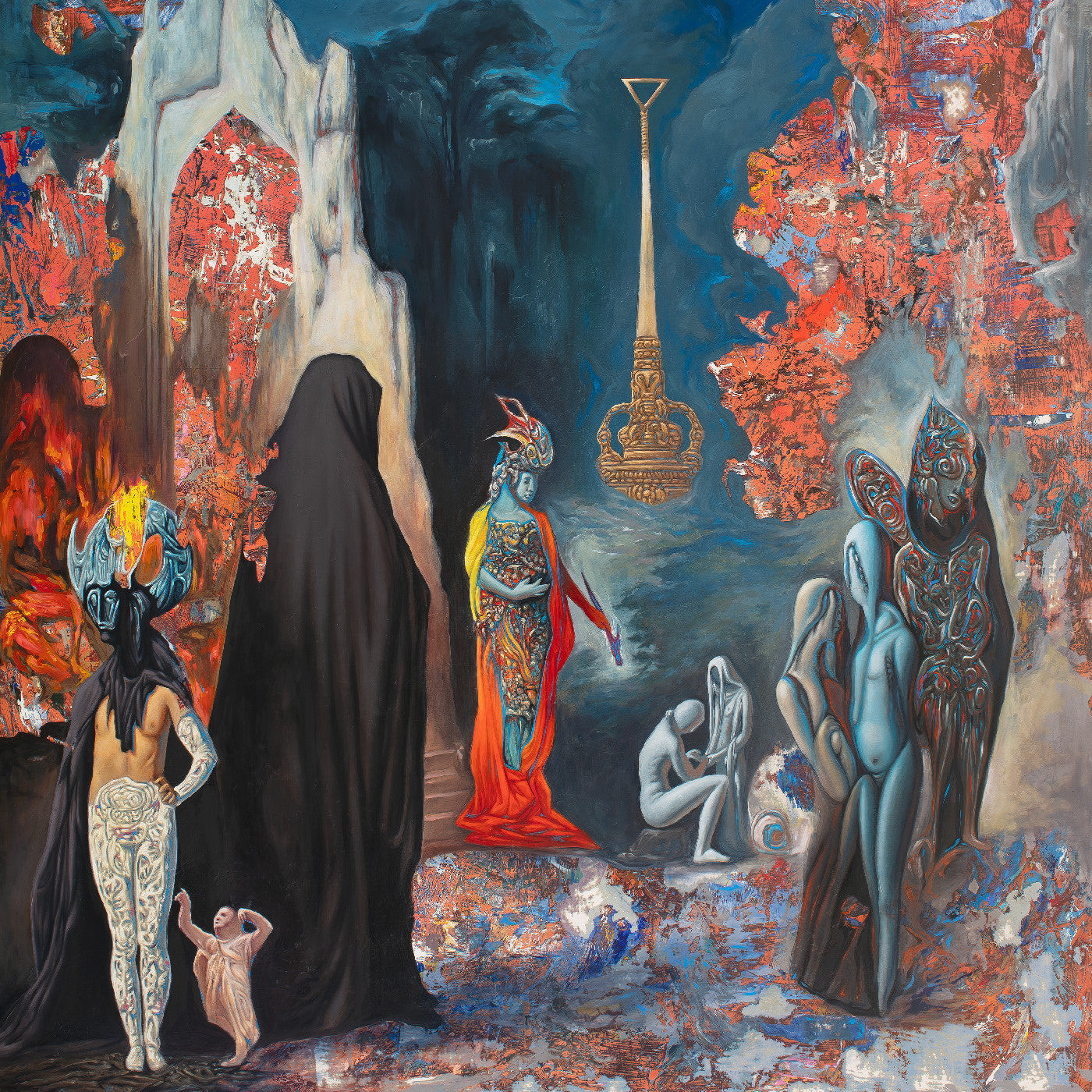 Rezn | Cycles In The Infinite Dream (Indie Exclusive, Deluxe Edition, Sky Blue Vinyl) - Vinyl