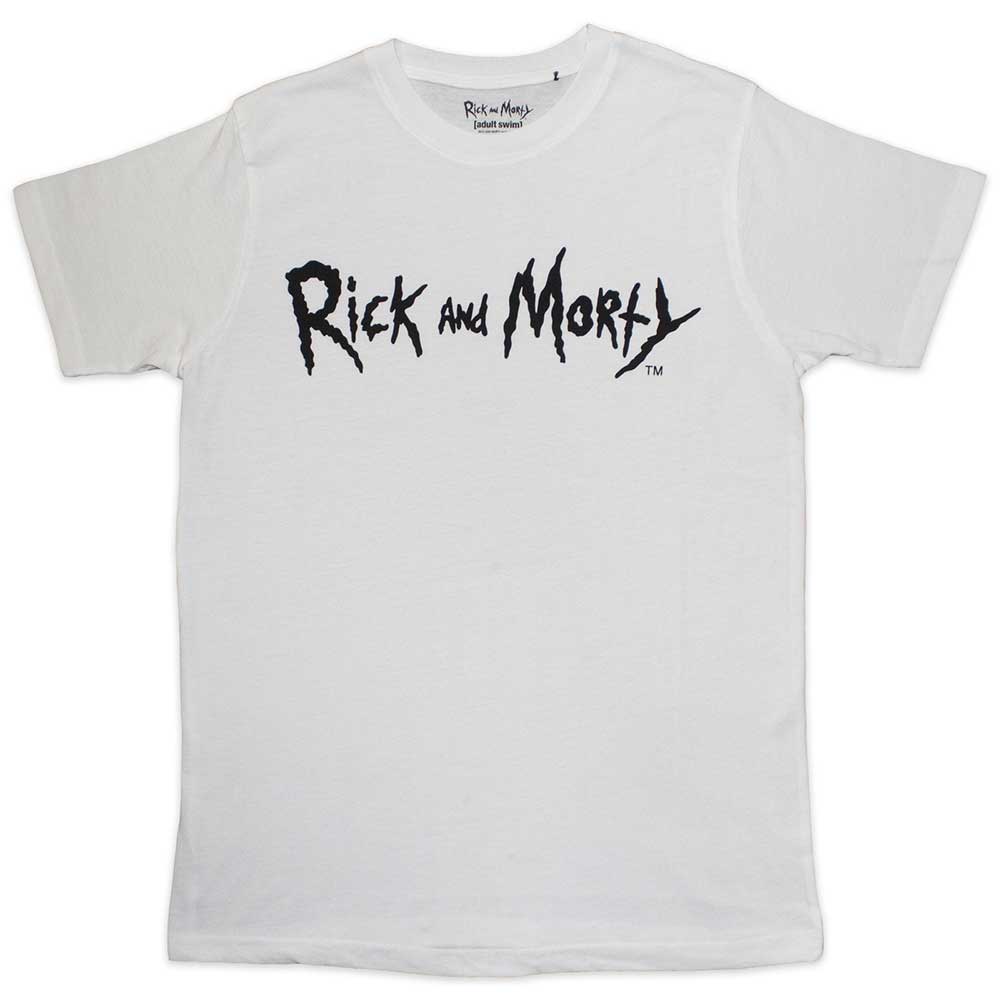 Rick & Morty | Mono Logo - White