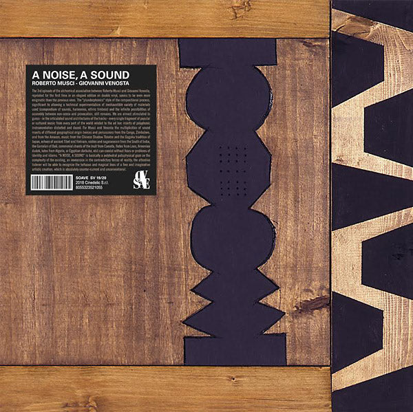 ROBERTO MUSCI/GIOVANNI VENOSTA | A Noise, A Sound - Vinyl