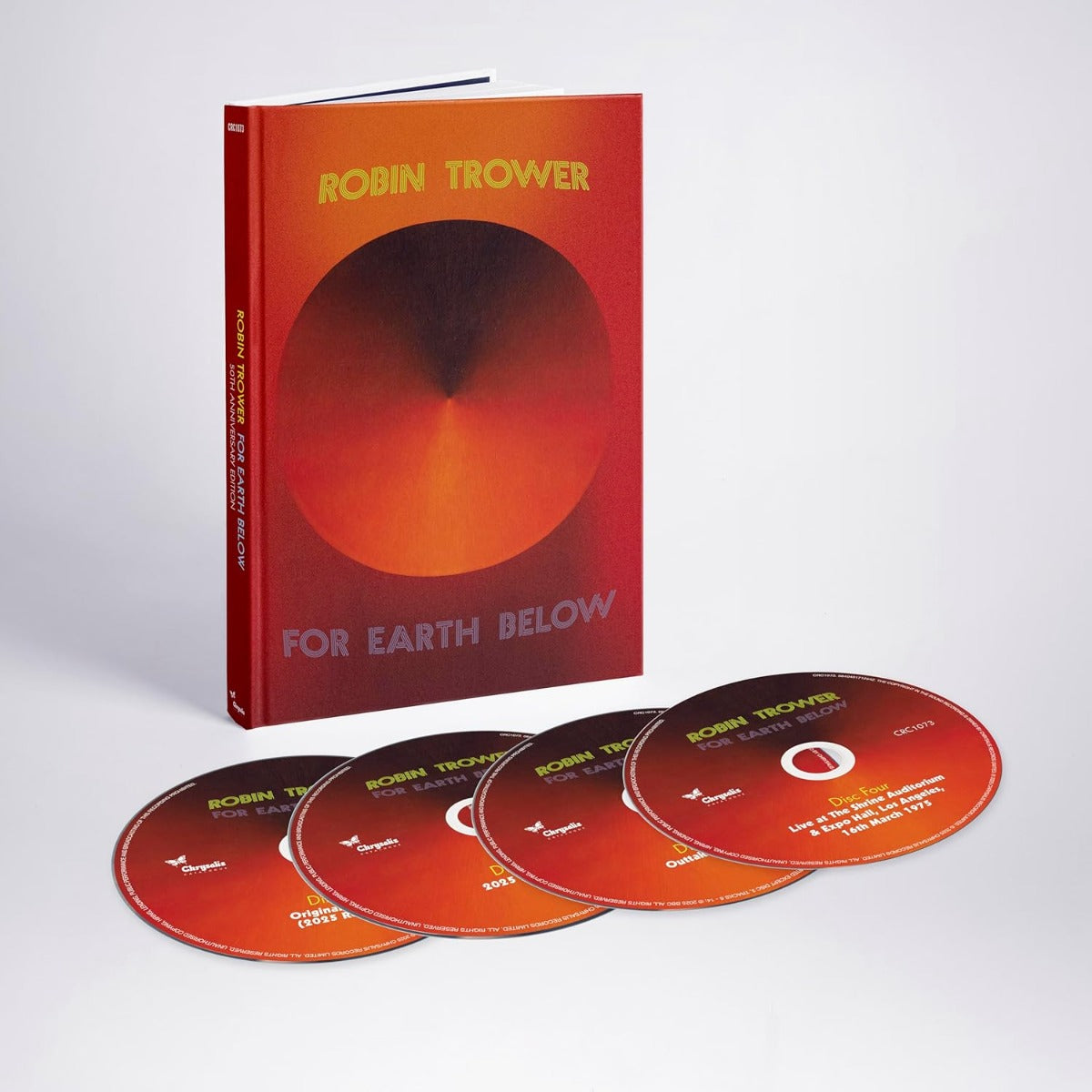 Robin Trower | For Earth Below: 50th Anniversary Edition (Box Set) (4 Cd's) - CD