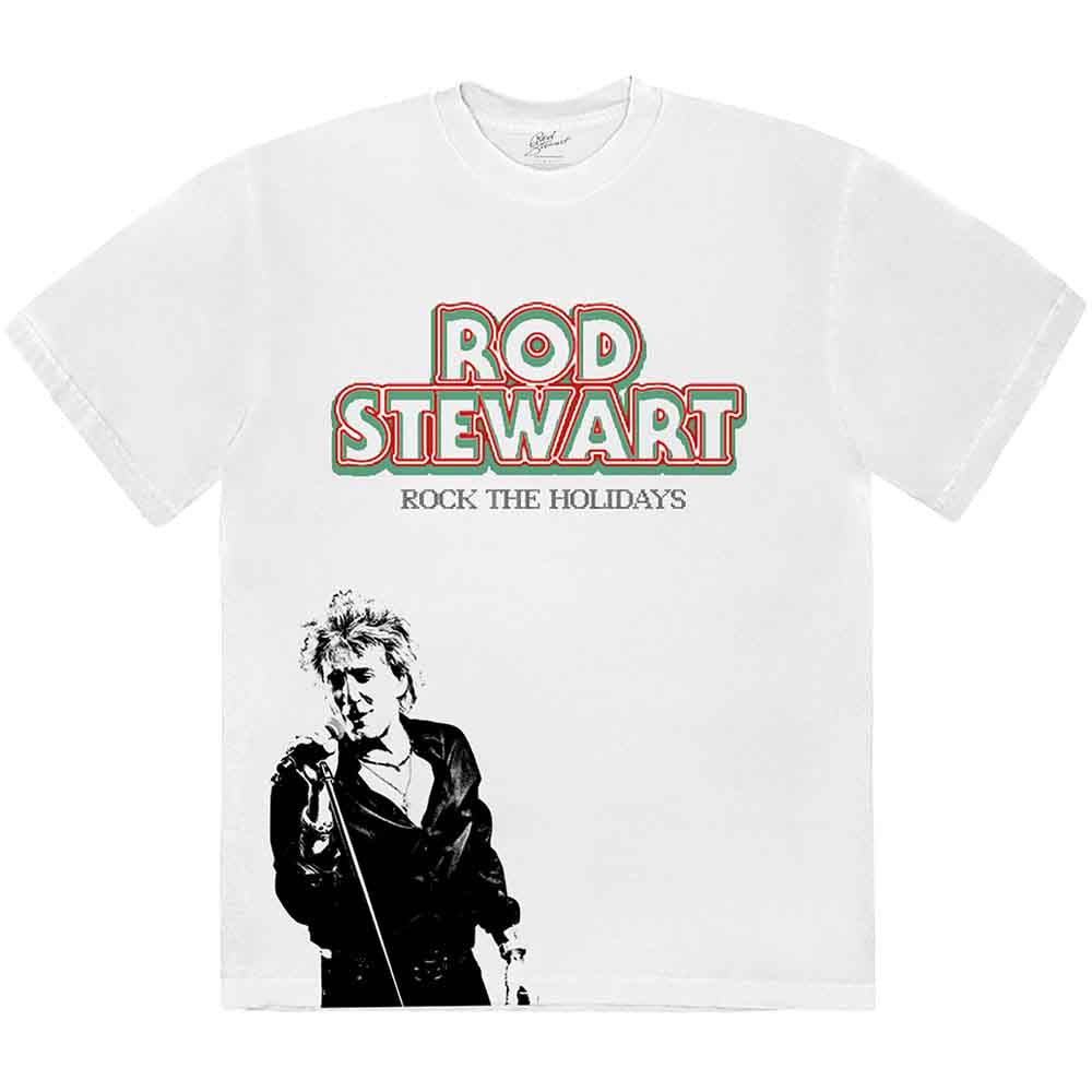 Rod Stewart | Rock The Holidays - T-Shirt White