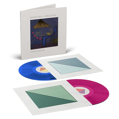 Roger Eno/Brian Eno | Mixing Colours [Magenta/Blue 2 LP] - Vinyl
