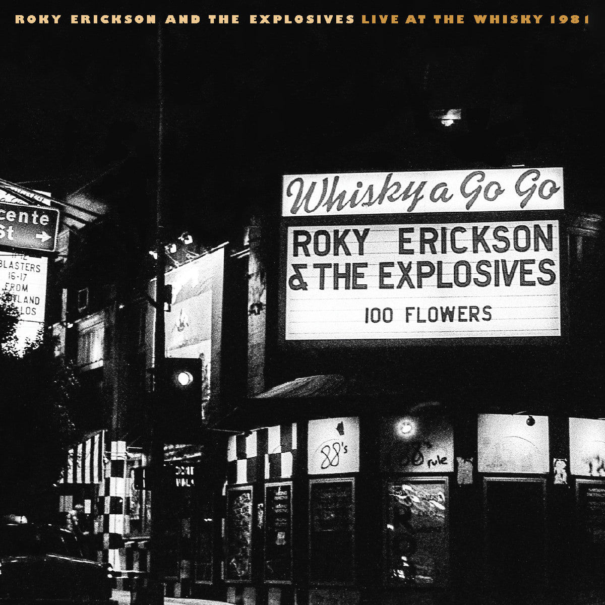 Roky and The Explosives Erickson | Live At The Whisky 1981 (Neon Green Semi-Transparent Vinyl) - Vinyl