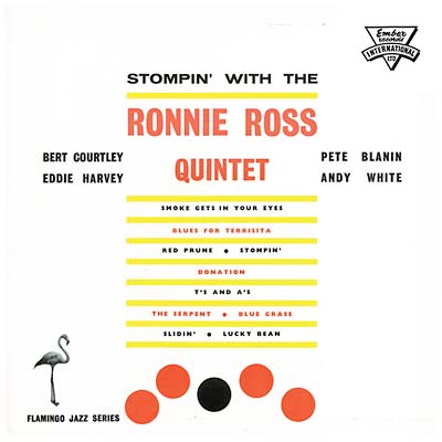 RONNIE ROSS QUINTET | Stompin' With The Ronnie Ross Quintet - CD
