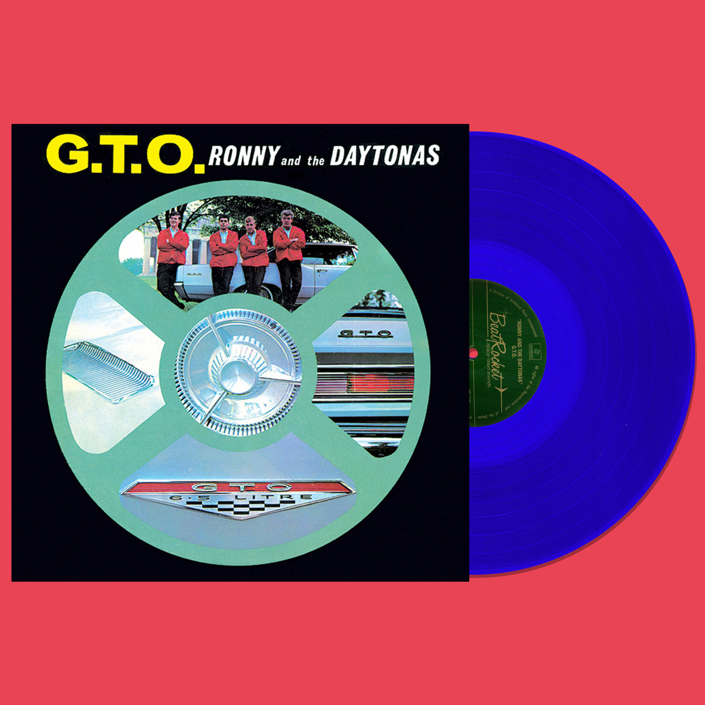 Ronny & The Daytonas | G.T.O. (BLUE VINYL) - Vinyl