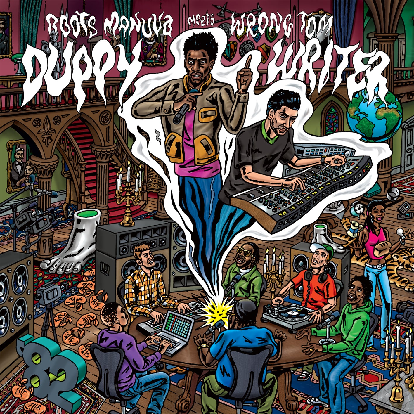 Roots Manuva meets Wrongtom | Duppy Writer - CD