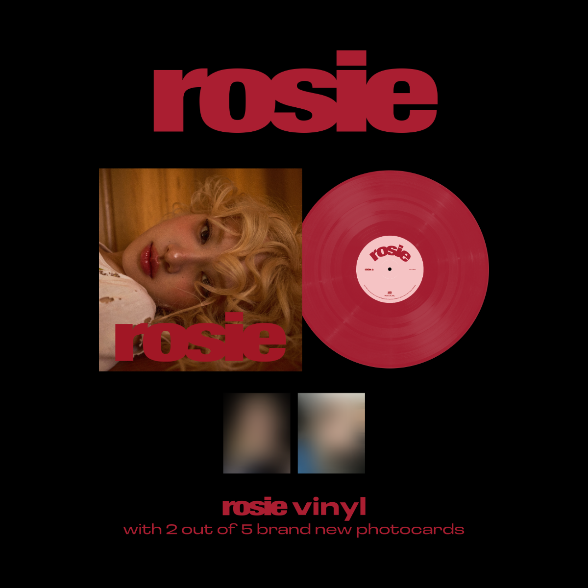 ROSÉ | Rosie (Red Vinyl) - Vinyl