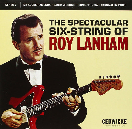 Roy Lanham | Adobe Hacienda / Lanham Boogie + 2 (RED VINYL) - Vinyl