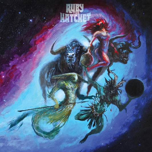 Ruby The Hatchet | Planetary Space Child (MARBLED GOLD VINYL) - Vinyl