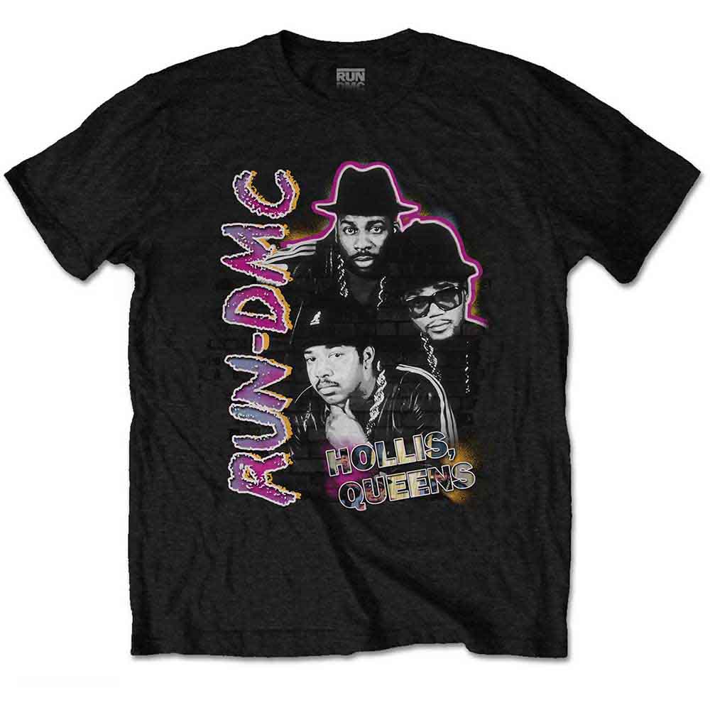 Run Dmc | Hollis Queens Homage - T-Shirt Black