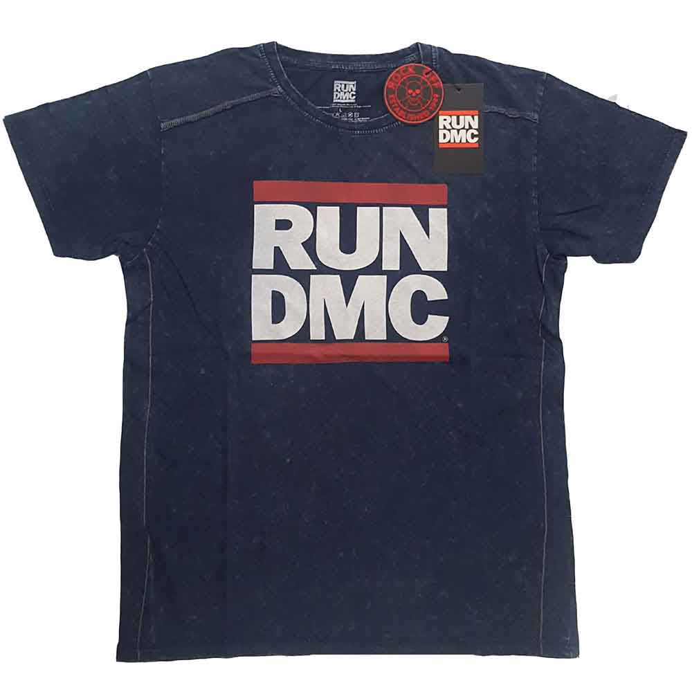 Run Dmc | Logo - T-Shirt Blue