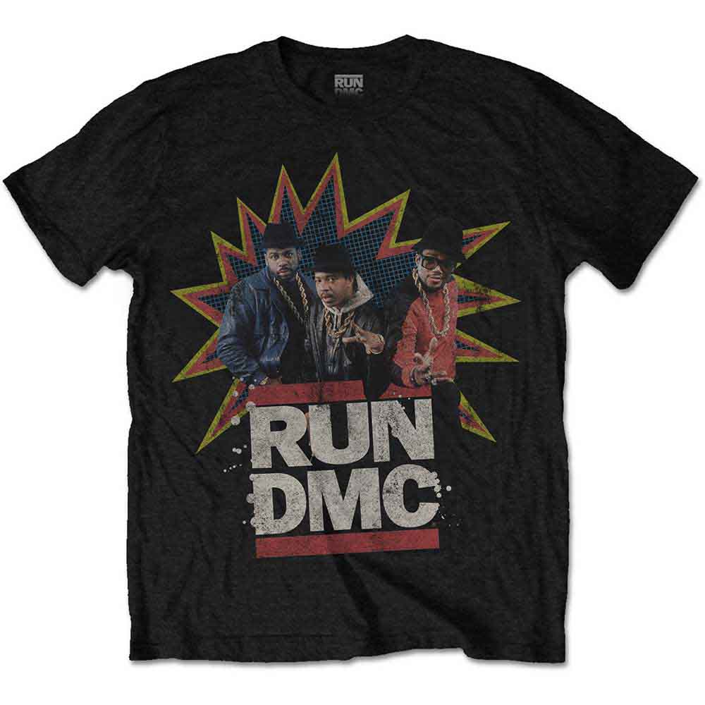 Run Dmc | POW! - T-Shirt Black