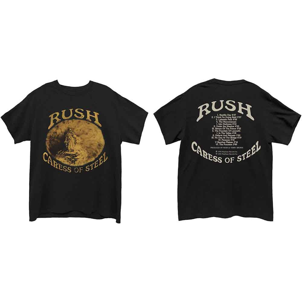 Rush | Caress of Steel - T-Shirt Black