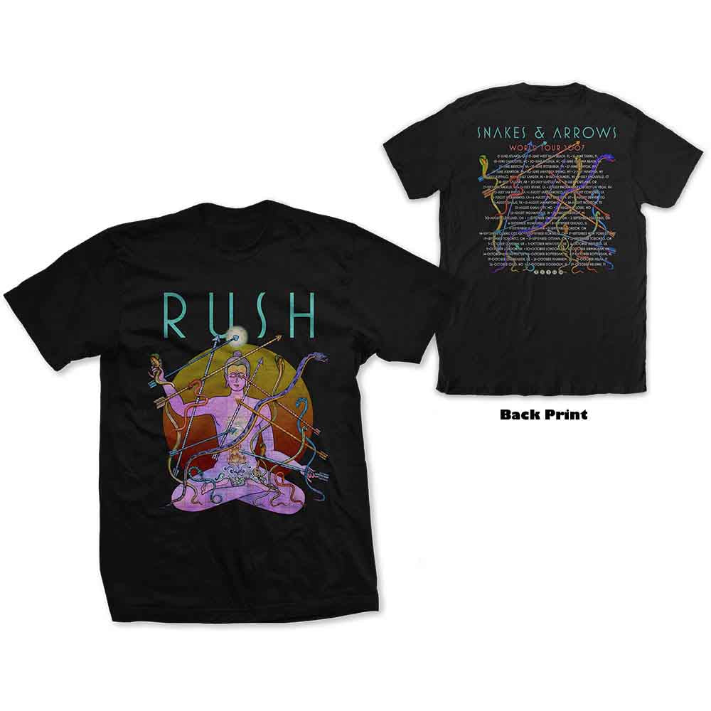 Rush | Snakes & Arrows Tour 2007 - T-Shirt Black