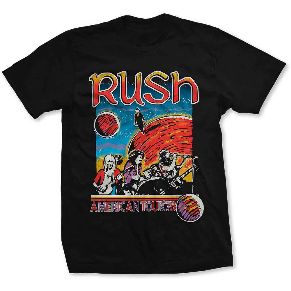 Rush | US Tour 1978 - T-Shirt Black