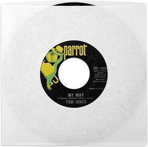 S7wr White Paper Sleeve (7" 45) (100 Count) | S7Wr White Paper Sleeve (7" 45) (100 Count) - Vinyl