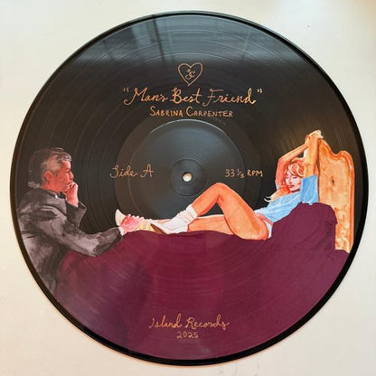 Sabrina Carpenter | Man's Best Friend: Special Edition (Limited Edition, Picture Disc Vinyl) [Import] - Vinyl