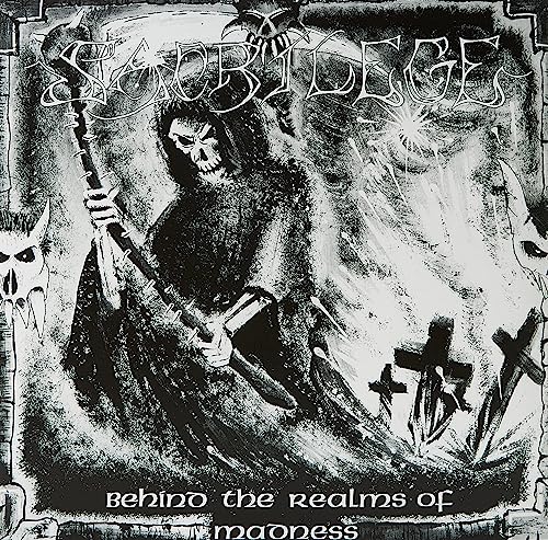 Sacrilege | Behind The Realms Of Madness (Clear W/ Black Splatter Vinyl 2Lp) - Vinyl