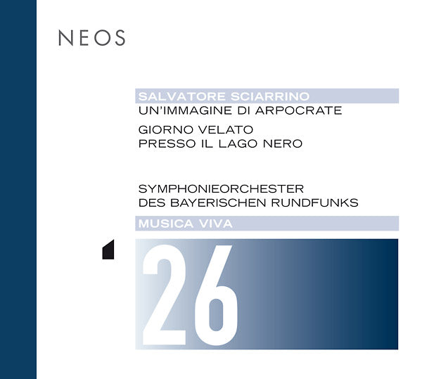 SALVATORE SCIARRINO | Musica Viva 26 - CD
