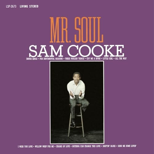 Sam Cooke | Mr. Soul (Limited Edition, 180 Gram Orange Colored Vinyl) [Import] - Vinyl