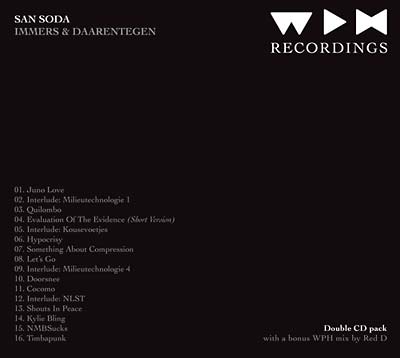 SAN SODA | Immers & Daarentegen - CD