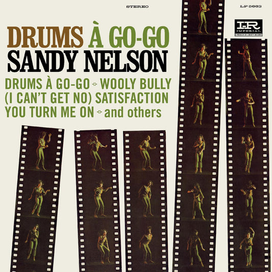 Sandy Nelson | Drums A Go-Go (GREEN VINYL) - Vinyl