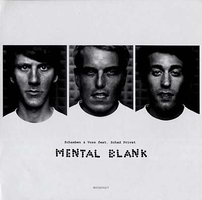 SCHAEBEN & VOSS (FEAT. SCHAD PRIVAT) | Mental Blank - Vinyl