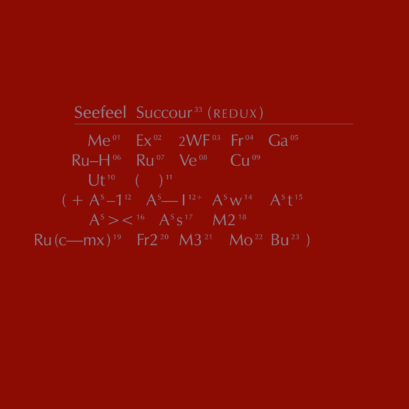 Seefeel | Succour (Redux) - Vinyl