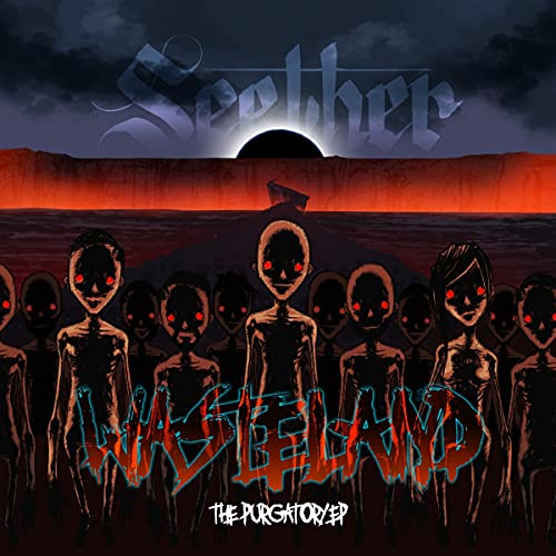 Seether | Wasteland - The Purgatory EP [Red with Black LP] - Vinyl