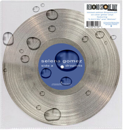 Selena Gomez | Droplets (RSD Exclusive, 10-Inch Clear U.V. Printed Vinyl) - Vinyl