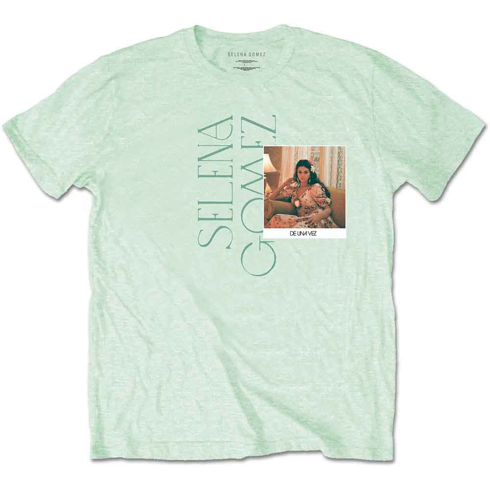 Selena Gomez | Polaroid - T-Shirt Green