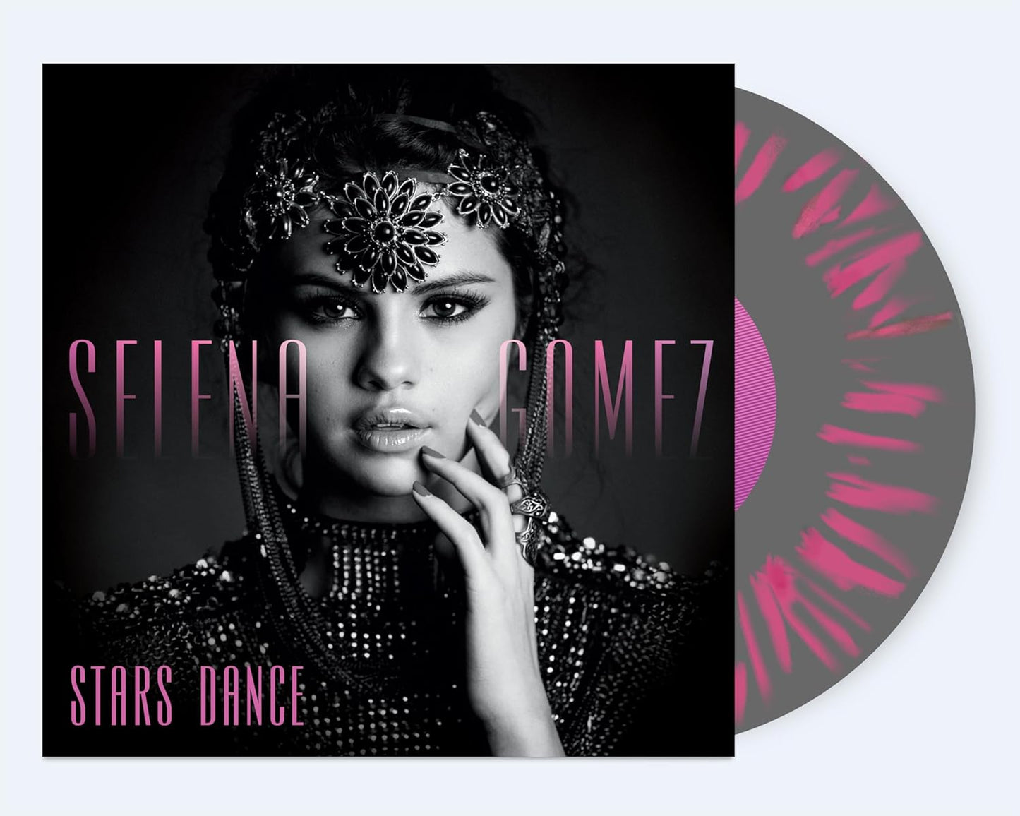 Selena Gomez | Stars Dance (Limited Edition, Gray W/ Pink Splatter Colored Vinyl) - Vinyl