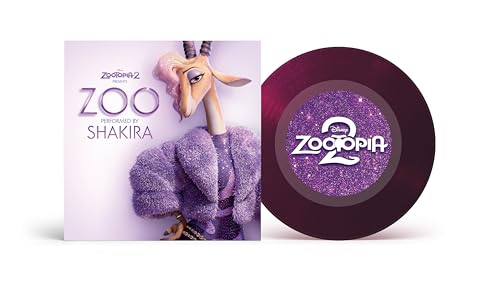 Shakira | Zoo (From Zootopia 2) [Purple Translucent Glitter 7" Single] - Vinyl