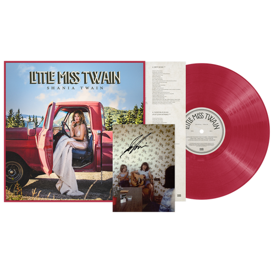 Shania Twain | Little Miss Twain (Limited Indie Exclusive) [Rosie Red LP] [Signed Insert] - Vinyl