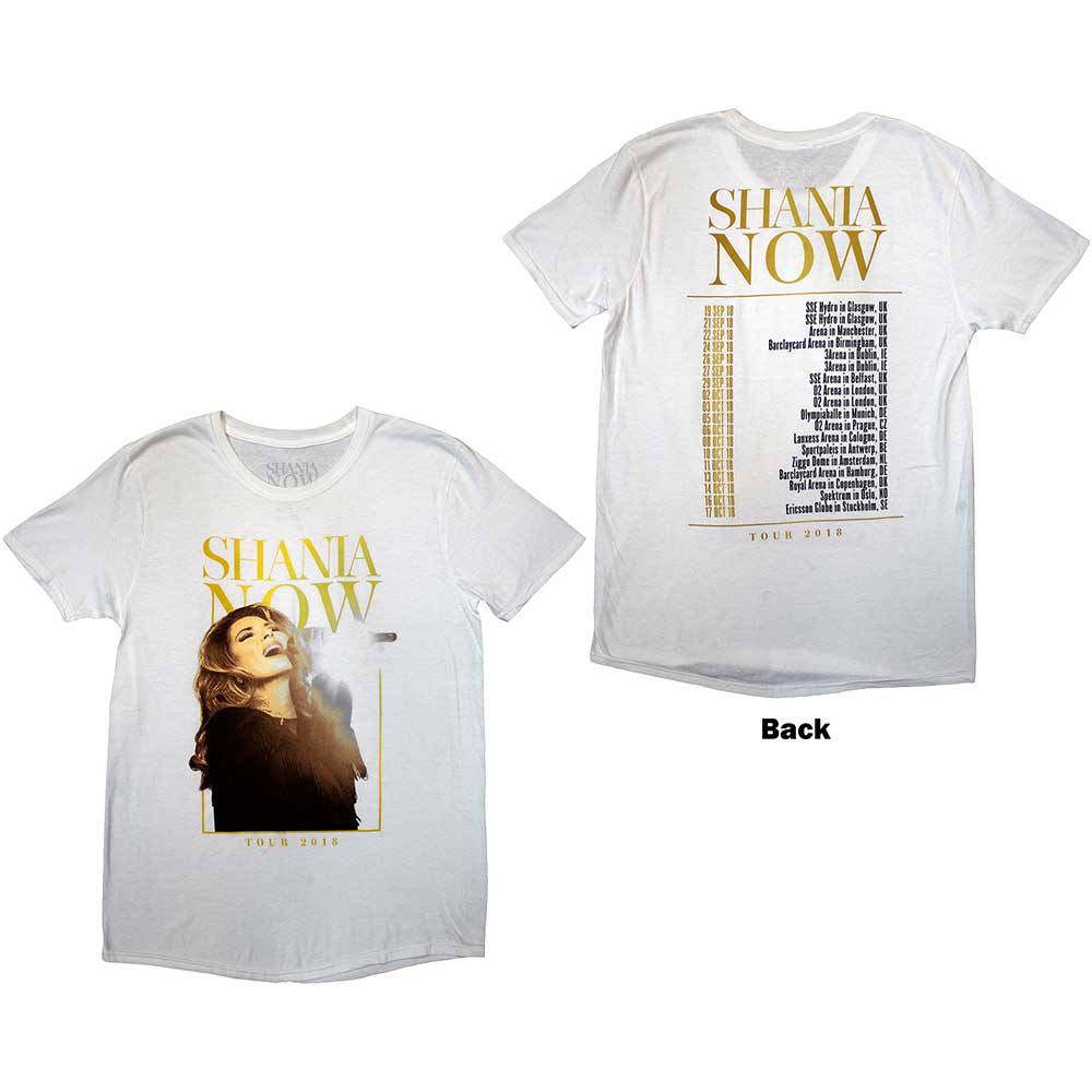 Shania Twain | Tour 2018 Mic Photo - White