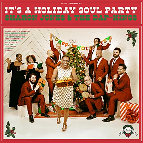 Sharon Jones & The Dap-Kings | It's A Holiday Soul Party (Candy Cane Color Vinyl) - Vinyl