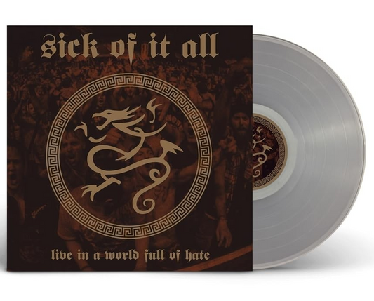 Sick Of It All | Live In A World Full Of Hate (Clear Colored Vinyl) [Import] - Vinyl