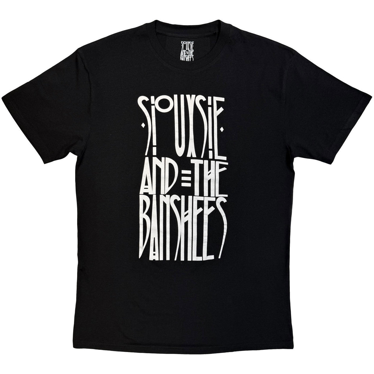 Siouxsie & The Banshees | Logo Mono Unisex T-Shirt (Black) - Apparel