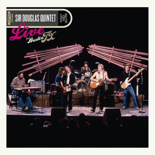 Sir Douglas Quintet | Live From Austin, TX (CRYSTAL PINK VINYL) - Vinyl
