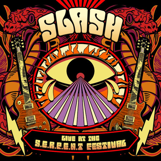 Slash | Live At The S.E.R.P.E.N.T. Festival (Red Orange Yellow W/Gatefold) [3LP] - Vinyl
