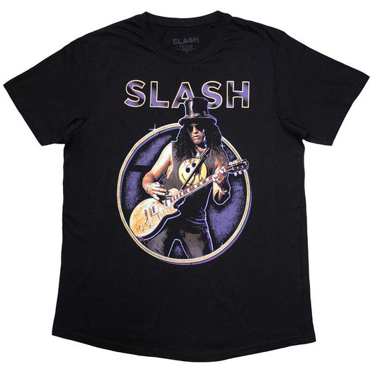 Slash | Purple Circle - Black