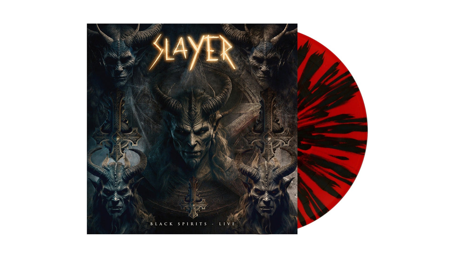 SLAYER | Black Spirits - Live (Red W/ Black Splatter Vinyl) - Vinyl